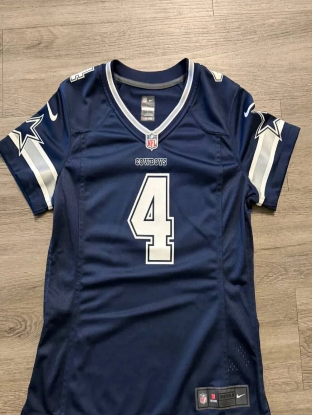 100% Authentic Dak Prescott Nike Elite Dallas Cowboys Jersey Size M